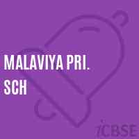 Malaviya Pri. Sch Middle School Logo