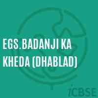 Egs.Badanji Ka Kheda (Dhablad) Primary School Logo