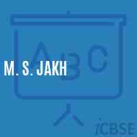 M. S. Jakh Middle School Logo