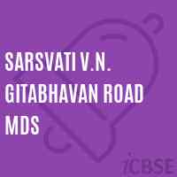 Sarsvati V.N. Gitabhavan Road Mds Middle School Logo