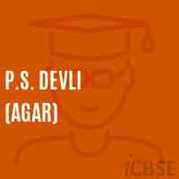 P.S. Devli (Agar) Primary School Logo