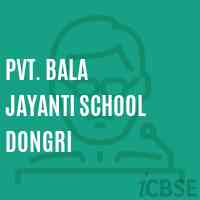 Pvt. Bala Jayanti School Dongri Logo