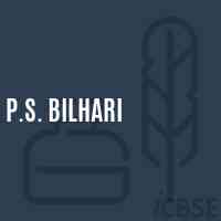 P.S. Bilhari Primary School Logo