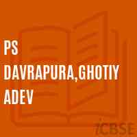 Ps Davrapura,Ghotiyadev Primary School Logo