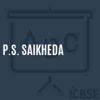 P.S. Saikheda Primary School Logo