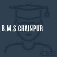 B.M.S.Chainpur Middle School Logo