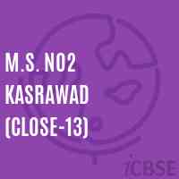 M.S. NO2 KASRAWAD (Close-13) Middle School Logo