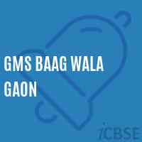 Gms Baag Wala Gaon Middle School Logo