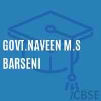 Govt.Naveen M.S Barseni Middle School Logo