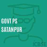 Govt Ps Satanpur Primary School Logo