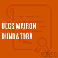 Uegs Mairon Dunda Tora Primary School Logo