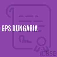 Gps Dungaria Primary School Logo