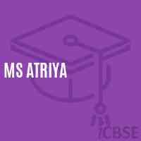 Ms Atriya Middle School Logo