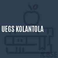 Uegs Kolantola Primary School Logo