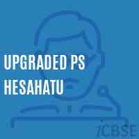 Upgraded Ps Hesahatu Primary School Logo