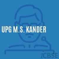 Upg M.S. Kander Primary School Logo