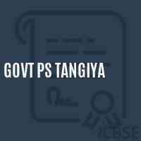 Govt Ps Tangiya Primary School Logo