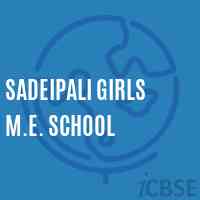 Sadeipali Girls M.E. School Logo