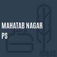 Mahatab Nagar Ps Primary School Logo