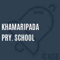 Khamaripada Pry. School Logo