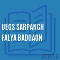 Uegs Sarpanch Falya Badgaon Primary School Logo
