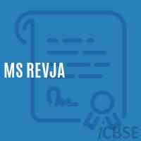 Ms Revja Middle School Logo