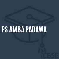 Ps Amba Padawa Primary School Logo