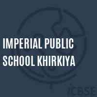 Imperial Public School Khirkiya Logo