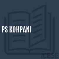 Ps Kohpani Primary School Logo