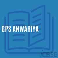Gps Anwariya Primary School Logo
