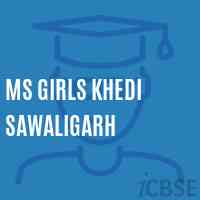 Ms Girls Khedi Sawaligarh Middle School Logo