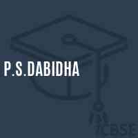 P.S.Dabidha Primary School Logo