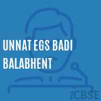 Unnat Egs Badi Balabhent Primary School Logo