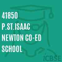41850 P.St.Isaac Newton Co-Ed School Logo