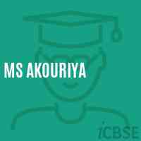 Ms Akouriya Middle School Logo