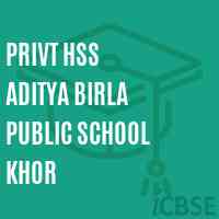 Privt Hss Aditya Birla Public School Khor Logo