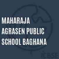 Maharaja Agrasen Public School Baghana Logo