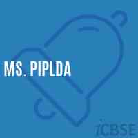 Ms. Piplda Middle School Logo