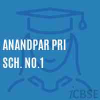 Anandpar Pri Sch. No.1 Middle School Logo