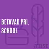 Betavad Pri. School Logo