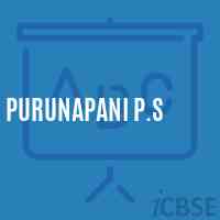 Purunapani P.S Middle School Logo