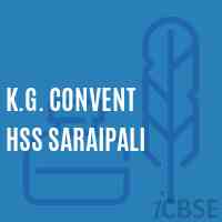 K.G. Convent Hss Saraipali Senior Secondary School Logo