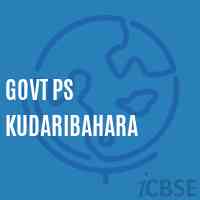 Govt Ps Kudaribahara Primary School Logo