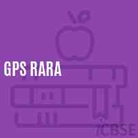 Gps Rara Primary School Logo