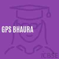 Gps Bhaura Primary School Logo