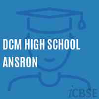 Dcm High School Ansron Logo