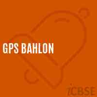 Gps Bahlon Primary School Logo