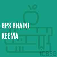 Gps Bhaini Keema Primary School Logo