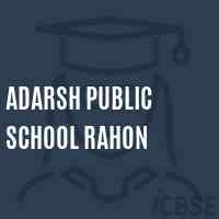 Adarsh Public School Rahon Logo