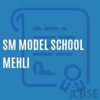 Sm Model School Mehli Logo